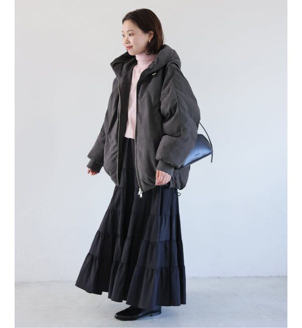 SLOBE IENA「中綿ボリュームフードブルゾン」|その他|