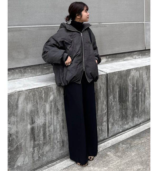 SLOBE IENA「中綿ボリュームフードブルゾン」|その他|