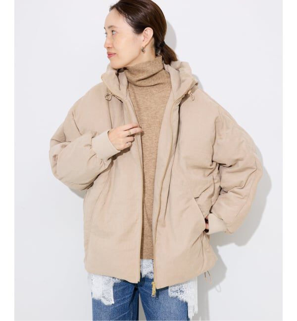 SLOBE IENA「中綿ボリュームフードブルゾン」|その他|