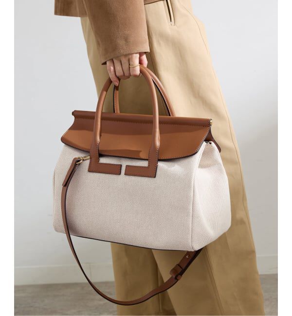 IENA「LORISTELLA/ロリステッラ CANVAS BAG バッグ 3020CA」|その他|ベージュ