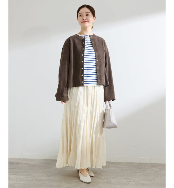 IENA「ダブルボーダープルオーバー」|ニット・セーター|