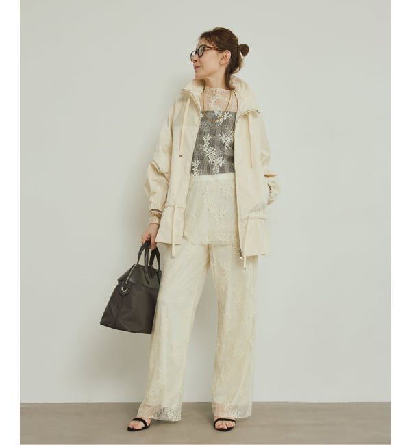 VERMEIL par iena「ダブルサテンZIPブルゾン」|その他|