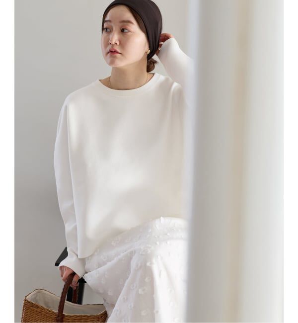 IENA「《新色/追加》ファインコットンスムースプルオーバー」|ニット・セーター|