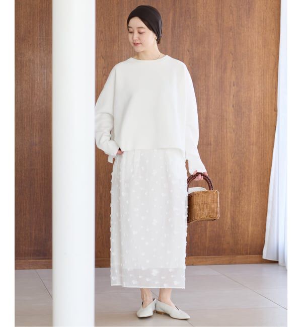 IENA「《新色/追加》ファインコットンスムースプルオーバー」|ニット・セーター|