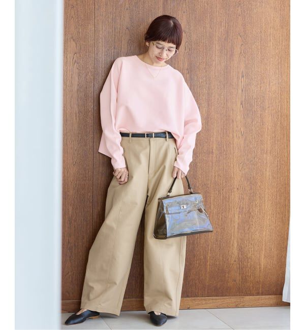 IENA「《新色/追加》ファインコットンスムースプルオーバー」|ニット・セーター|