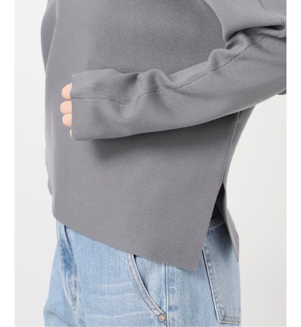 IENA「《新色/追加》ファインコットンスムースプルオーバー」|ニット・セーター|