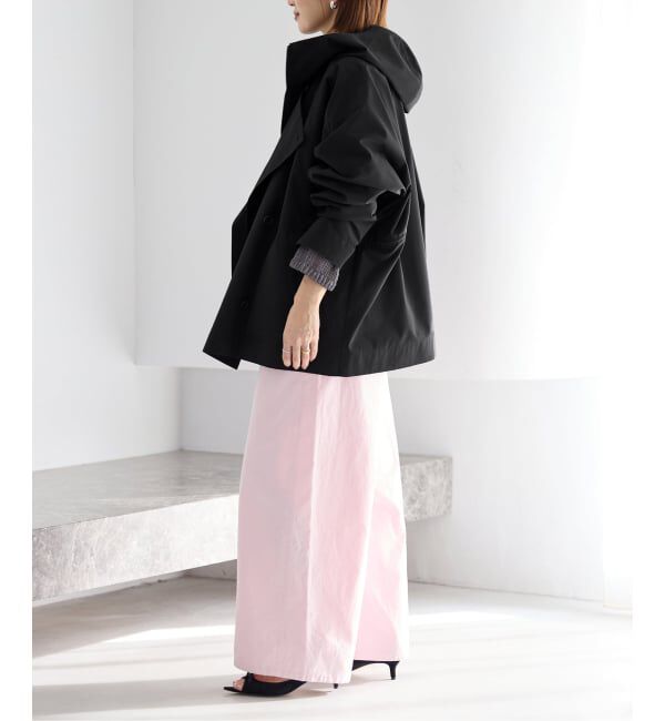 IENA「《一部サイズ別注》VACHEMENT/ヴァシュモン シェルタフタ ショート コート」|その他|