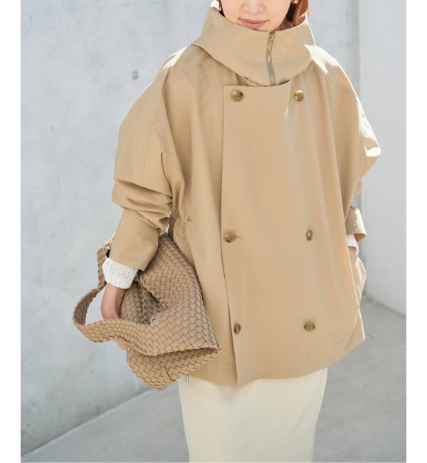 IENA「《一部サイズ別注》VACHEMENT/ヴァシュモン シェルタフタ ショート コート」|その他|