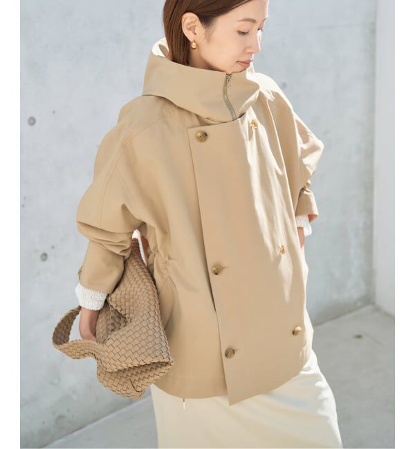 IENA「《一部サイズ別注》VACHEMENT/ヴァシュモン シェルタフタ ショート コート」|その他|