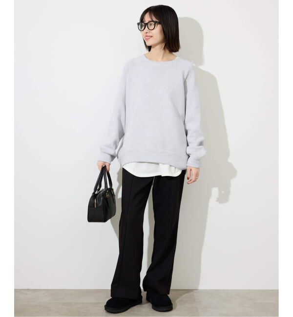 SLOBE IENA「《追加3》スムースオーバーニット」|ニット・セーター|