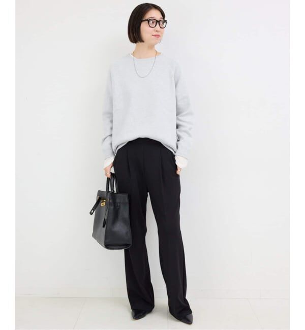 SLOBE IENA「《追加3》スムースオーバーニット」|ニット・セーター|