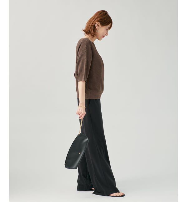 VERMEIL par iena「《予約》畔ワイドネックオーバープルオーバー」|ニット・セーター|