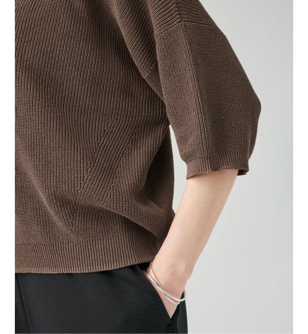 VERMEIL par iena「《予約》畔ワイドネックオーバープルオーバー」|ニット・セーター|