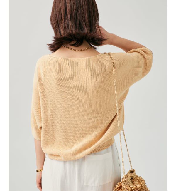 VERMEIL par iena「《予約》畔ワイドネックオーバープルオーバー」|ニット・セーター|