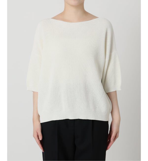 VERMEIL par iena「《予約》畔ワイドネックオーバープルオーバー」|ニット・セーター|