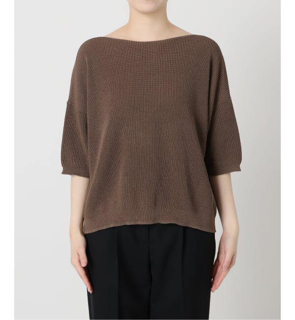 VERMEIL par iena「《予約》畔ワイドネックオーバープルオーバー」|ニット・セーター|