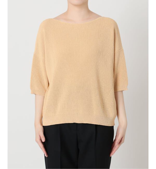 VERMEIL par iena「《予約》畔ワイドネックオーバープルオーバー」|ニット・セーター|