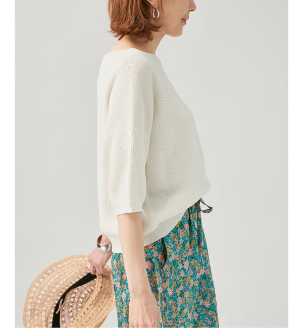 VERMEIL par iena「《予約》畔ワイドネックオーバープルオーバー」|ニット・セーター|
