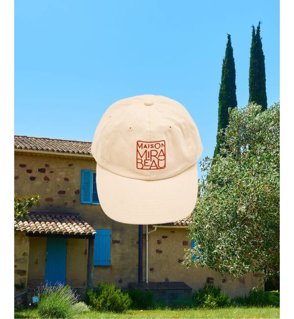 417 EDIFICE「【ARCANE&times;417】 MAISON MIRABEAU Cap」|キャップ・キャスケット|ホワイト