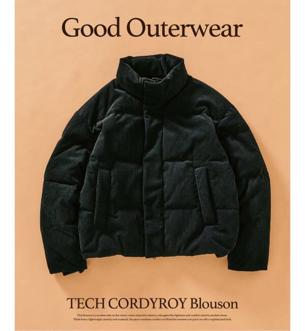 417 EDIFICE「TECH CORDYROY / テックコーデュロイブルゾン」|その他|ブラック