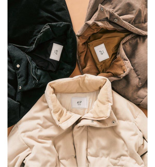 417 EDIFICE「TECH CORDYROY / テックコーデュロイブルゾン」|その他|