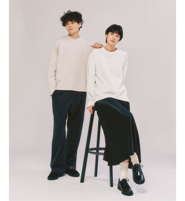 417 EDIFICE「WEB限定 &rdquo;蓄熱&rdquo;【Calefit】ヒートシフトユーティリティL/S Tee」|Tシャツ・カットソー|