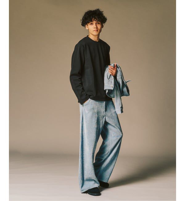 417 EDIFICE「WEB限定 &rdquo;蓄熱&rdquo;【Calefit】ヒートシフトユーティリティL/S Tee」|Tシャツ・カットソー|