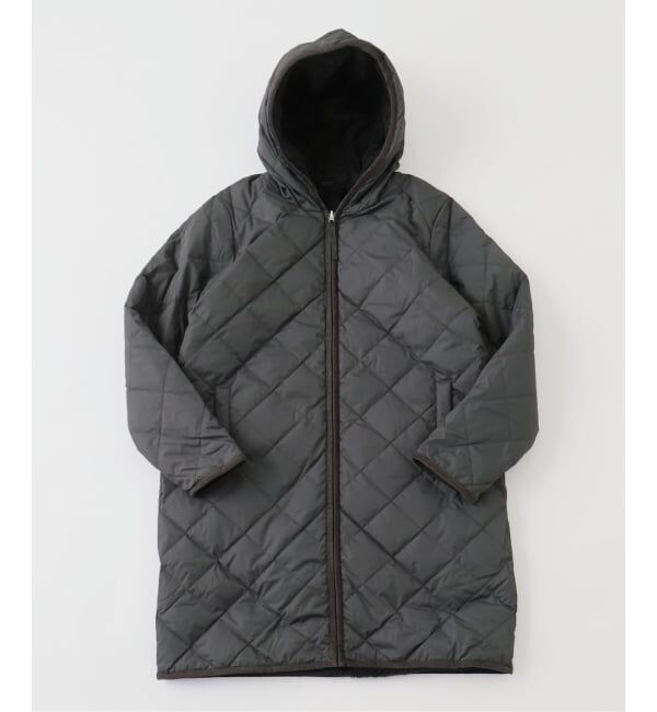 417 EDIFICE「TAION / タイオン PIPING HOOD REVERSBLE DOWN BOA CT」|その他|グレー