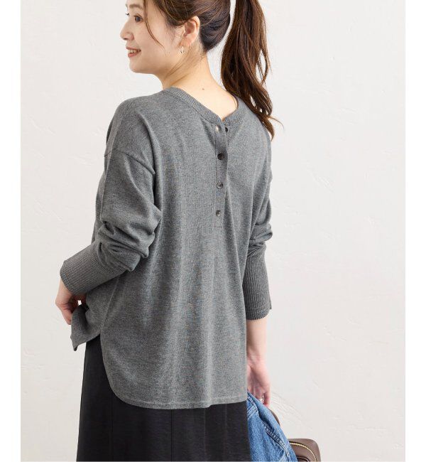 JOURNAL STANDARD「《WEB限定追加2》ウォッシャブル2WAYヘンリープルオーバー」|ニット・セーター|