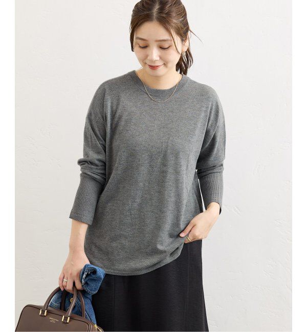 JOURNAL STANDARD「《WEB限定追加2》ウォッシャブル2WAYヘンリープルオーバー」|ニット・セーター|