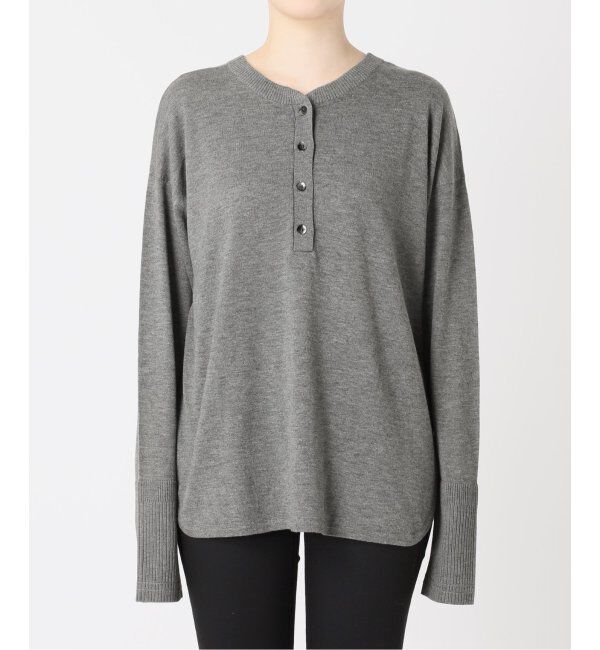 JOURNAL STANDARD「《WEB限定追加2》ウォッシャブル2WAYヘンリープルオーバー」|ニット・セーター|