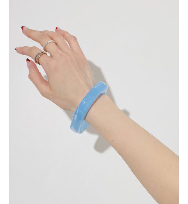 JOURNAL STANDARD relume「relumeイビツバングル」|ブレスレット・バングル|ブルー A