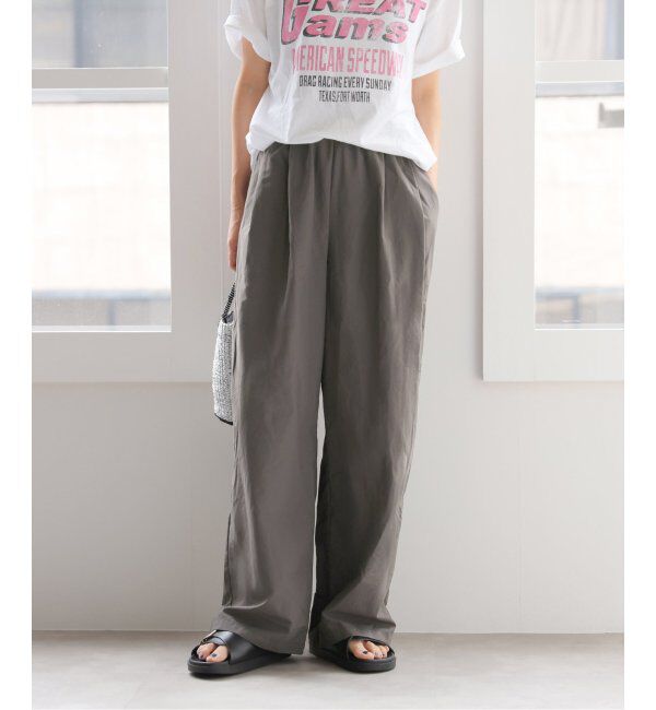 JOURNAL STANDARD relume「【MULTI FUNC+】撥水 / UVカット / 接触冷感 / ナイロンギャザーパンツ」|その他|