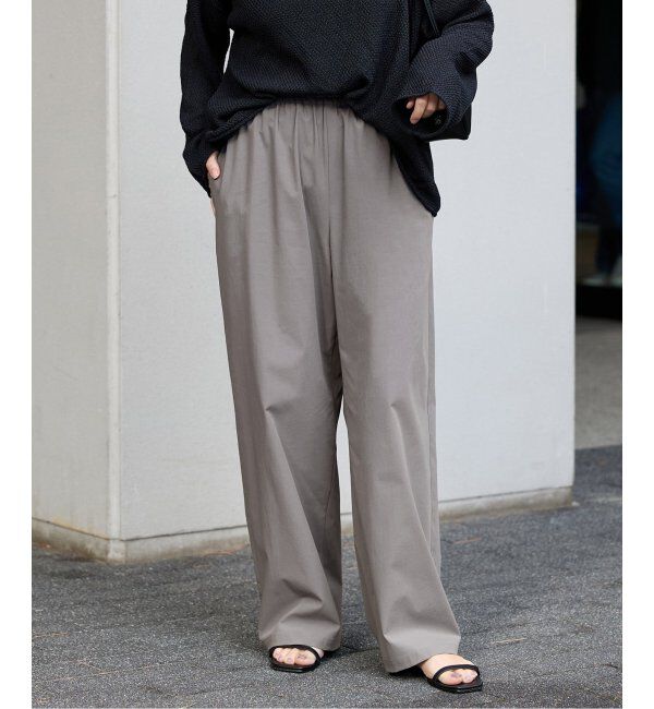 JOURNAL STANDARD「《追加2》【撥水/接触冷感/洗える/UVカット】リネンナイロンストレッチワイドパンツ」|その他|