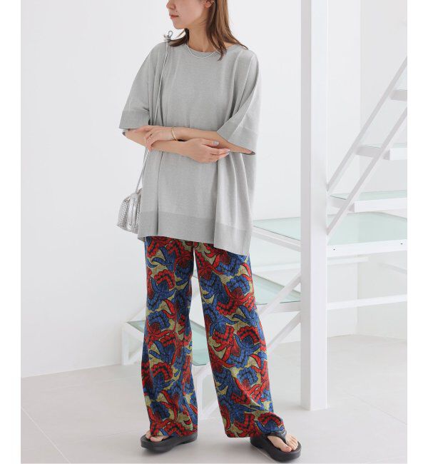 JOURNAL STANDARD relume「《追加》接触冷感 / ウォッシャブルクールポンチョプルオーバー」|ニット・セーター|