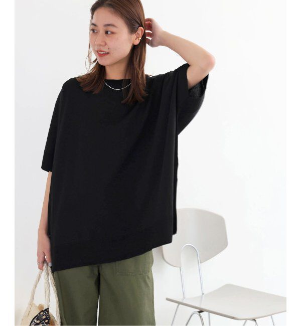 JOURNAL STANDARD relume「《追加》接触冷感 / ウォッシャブルクールポンチョプルオーバー」|ニット・セーター|