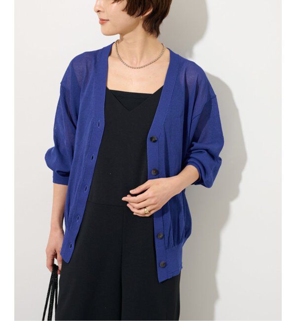 JOURNAL STANDARD relume「サマーニットVネックカーディガン」|カーディガン|ブルー