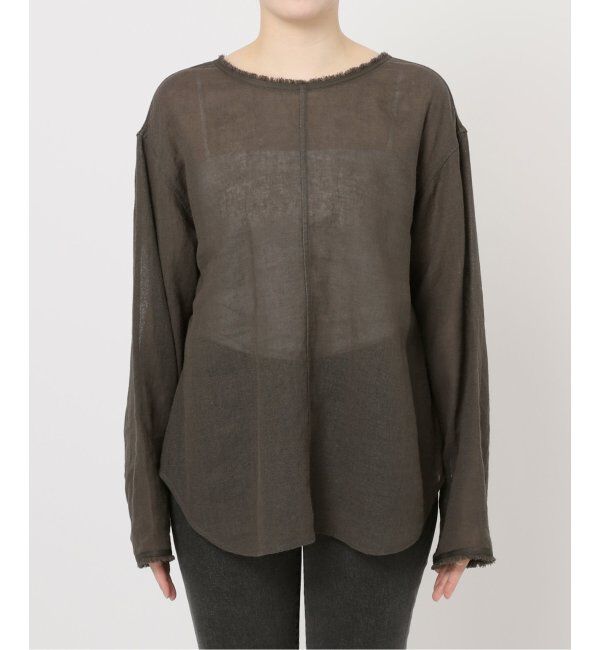 JOURNAL STANDARD relume「ラミーコットンメッシュ2WAYプルオーバー」|シャツ・ブラウス|