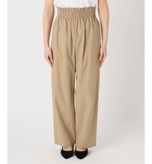 JOURNAL STANDARD「《追加4》【撥水/接触冷感/洗える/UVカット】リネンナイロンストレッチワイドパンツ」|その他|