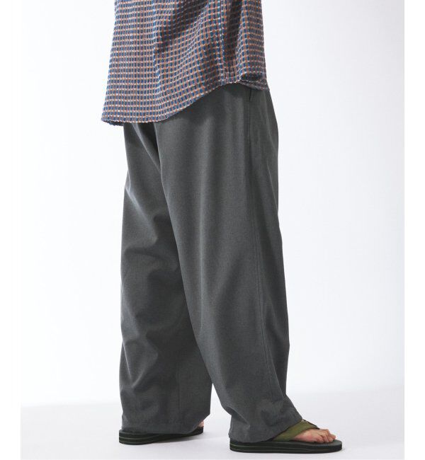 JOURNAL STANDARD relume「トロピカルポリ オーバー パンツ」|スラックス|