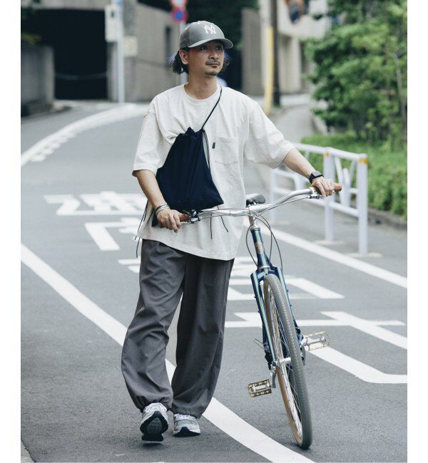 JOURNAL STANDARD relume「トロピカルポリ オーバー パンツ」|スラックス|