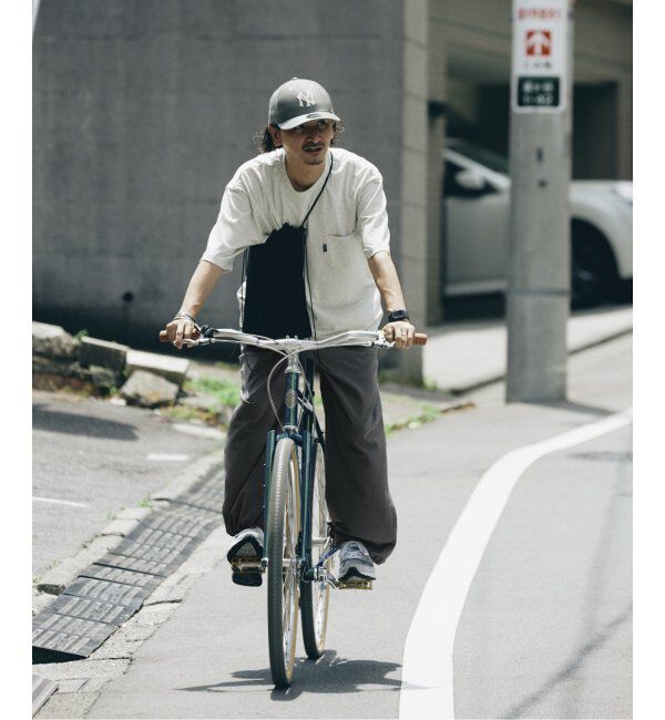 JOURNAL STANDARD relume「トロピカルポリ オーバー パンツ」|スラックス|