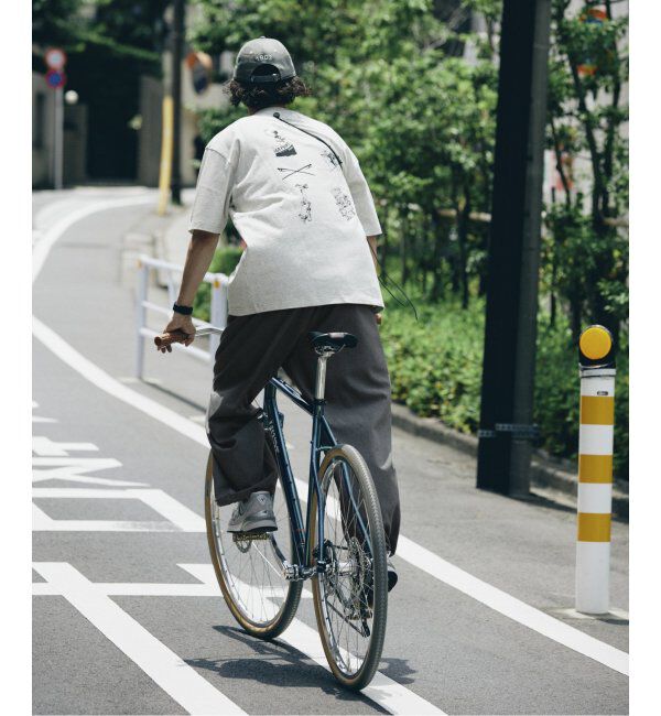 JOURNAL STANDARD relume「トロピカルポリ オーバー パンツ」|スラックス|