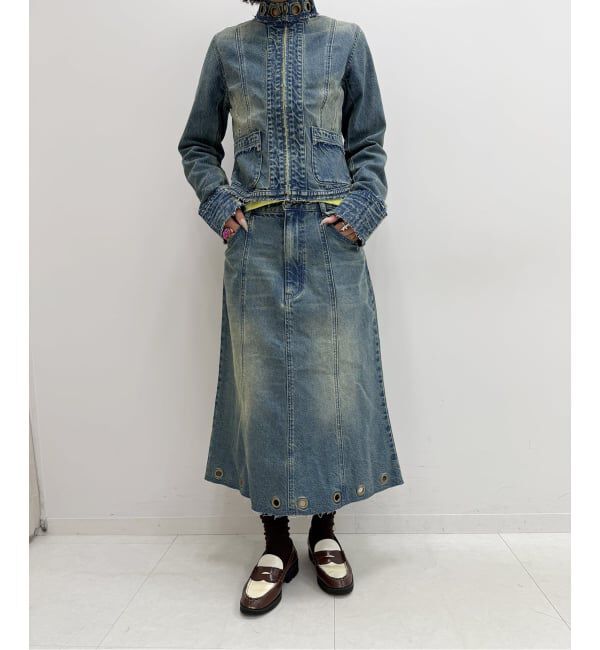 Oriens JOURNAL STANDARD「アイレットデニムスカート」|スカート|