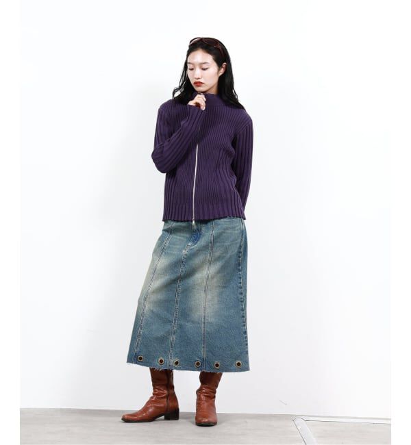 Oriens JOURNAL STANDARD「アイレットデニムスカート」|スカート|