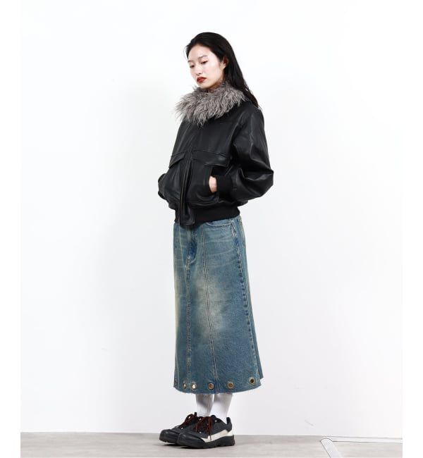 Oriens JOURNAL STANDARD「アイレットデニムスカート」|スカート|