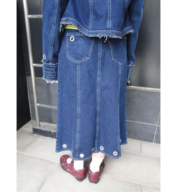 Oriens JOURNAL STANDARD「アイレットデニムスカート」|スカート|