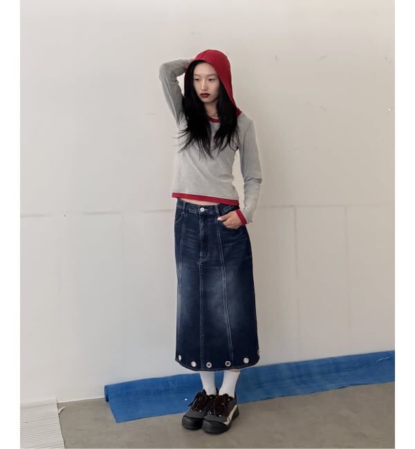 Oriens JOURNAL STANDARD「アイレットデニムスカート」|スカート|