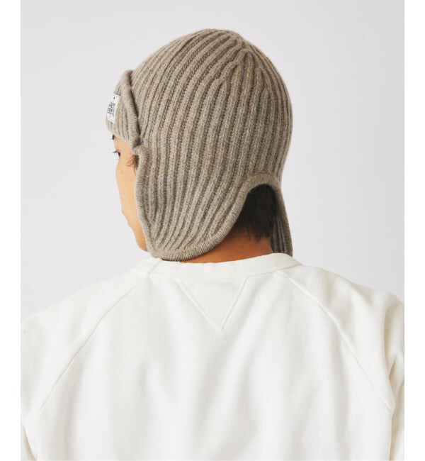 JOURNAL STANDARD relume「ハミルトン ウール ガーター フライトキャップ」|ニット帽|