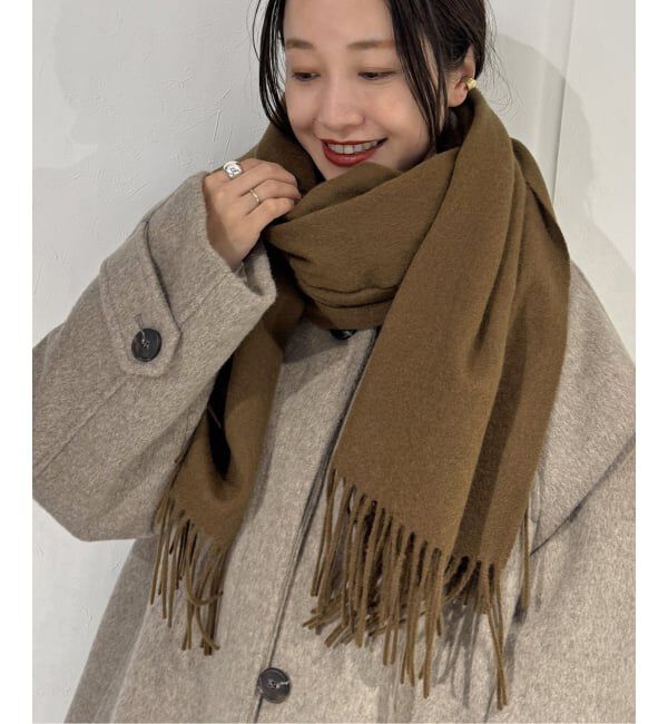 JOURNAL STANDARD「《WEB限定追加3》Cashmere ストール」|ストール|ブラウン B